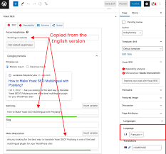yoast seo multilingual